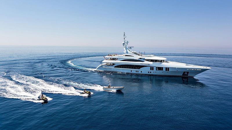 Luxury Yacht, Boat, Sea, Yacht, Luxury, HD wallpaper