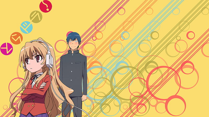 HD wallpaper: Anime, Toradora!, Ryuuji Takasu, Taiga Aisaka
