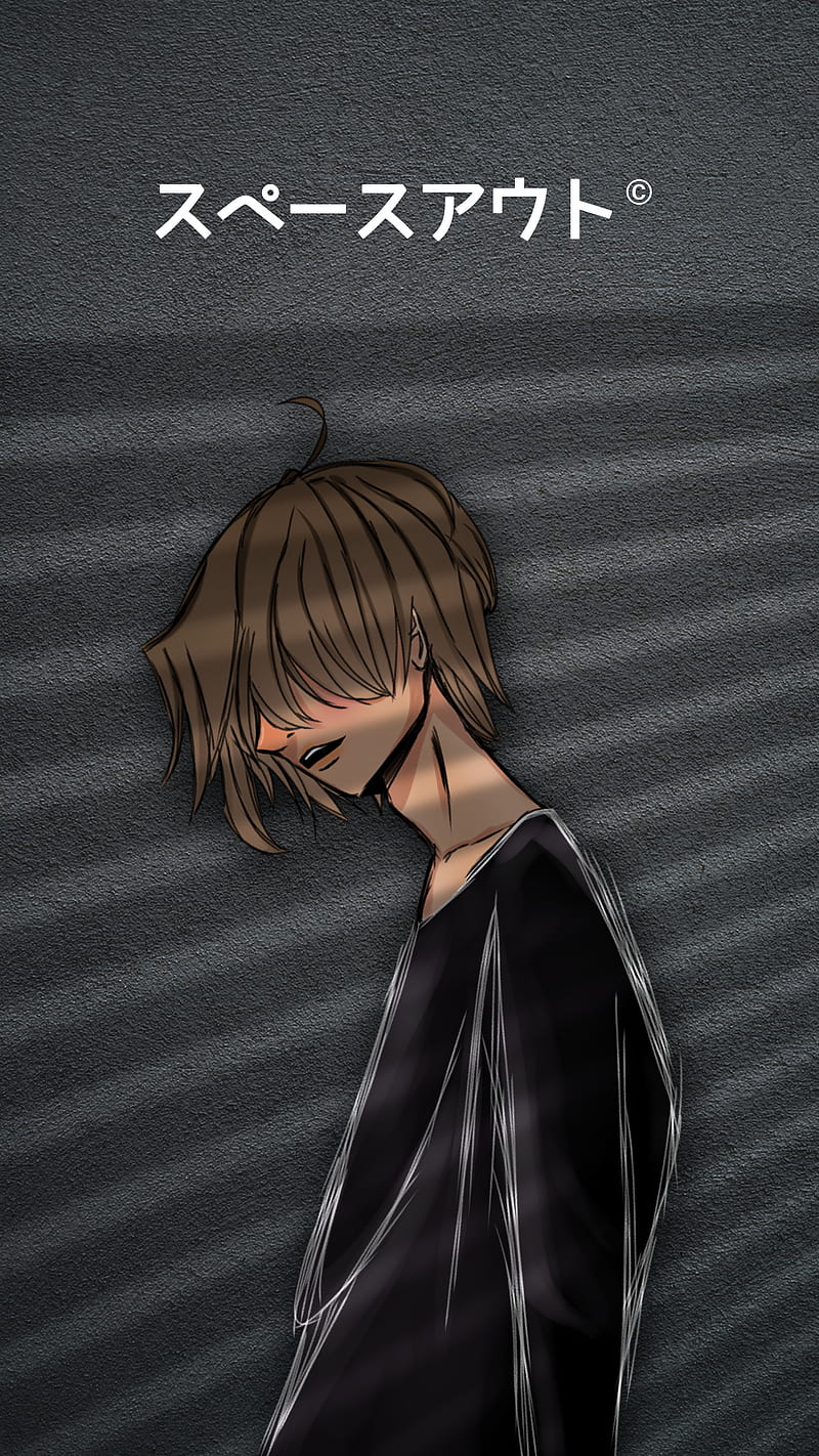 Sad foto boy anime Gambar Anime