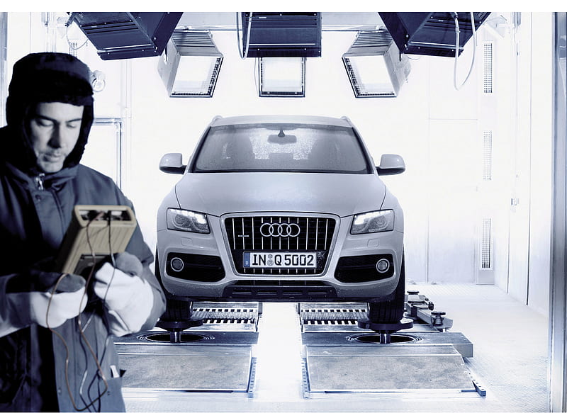 Audi Q5 (2009) Cold Weather Test, car, HD wallpaper