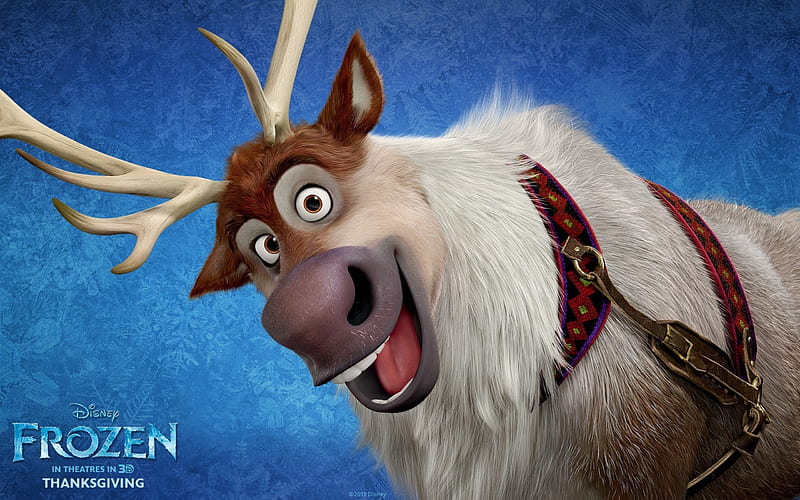 Frozen, Movie, Frozen (Movie), Sven (Frozen), HD wallpaper