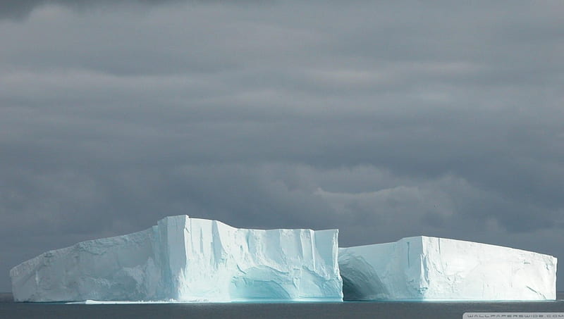 Floating Ice Blocks, oceans, ice blocks, ice, nature, blocks, HD wallpaper