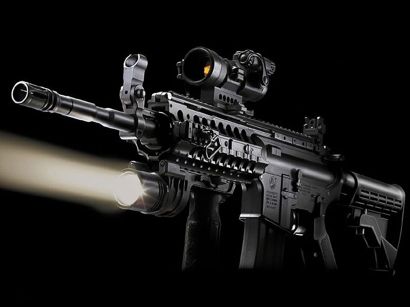 M4 Carbine, rifle, gun, weapon, m4, carbine, HD wallpaper
