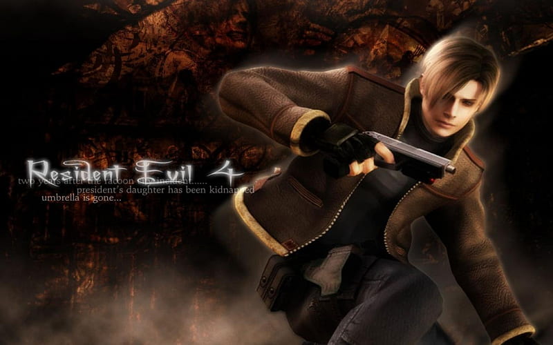 Resident Evil 4 ~ Leon S. Kennedy, resident evil, video game, leon, men, HD wallpaper