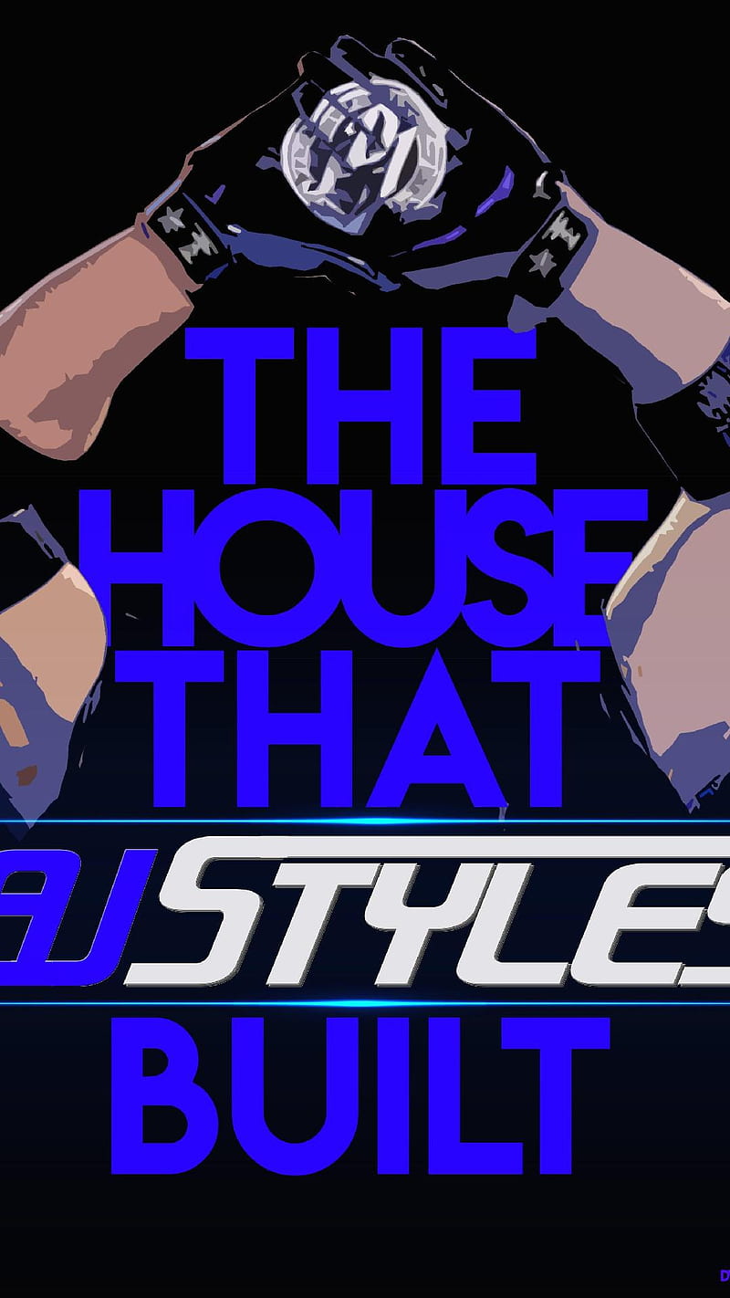 AJ Styles, chapion, wwe, HD phone wallpaper