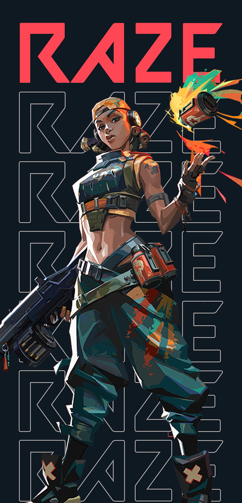 raze valorant wallpaper｜TikTok Search