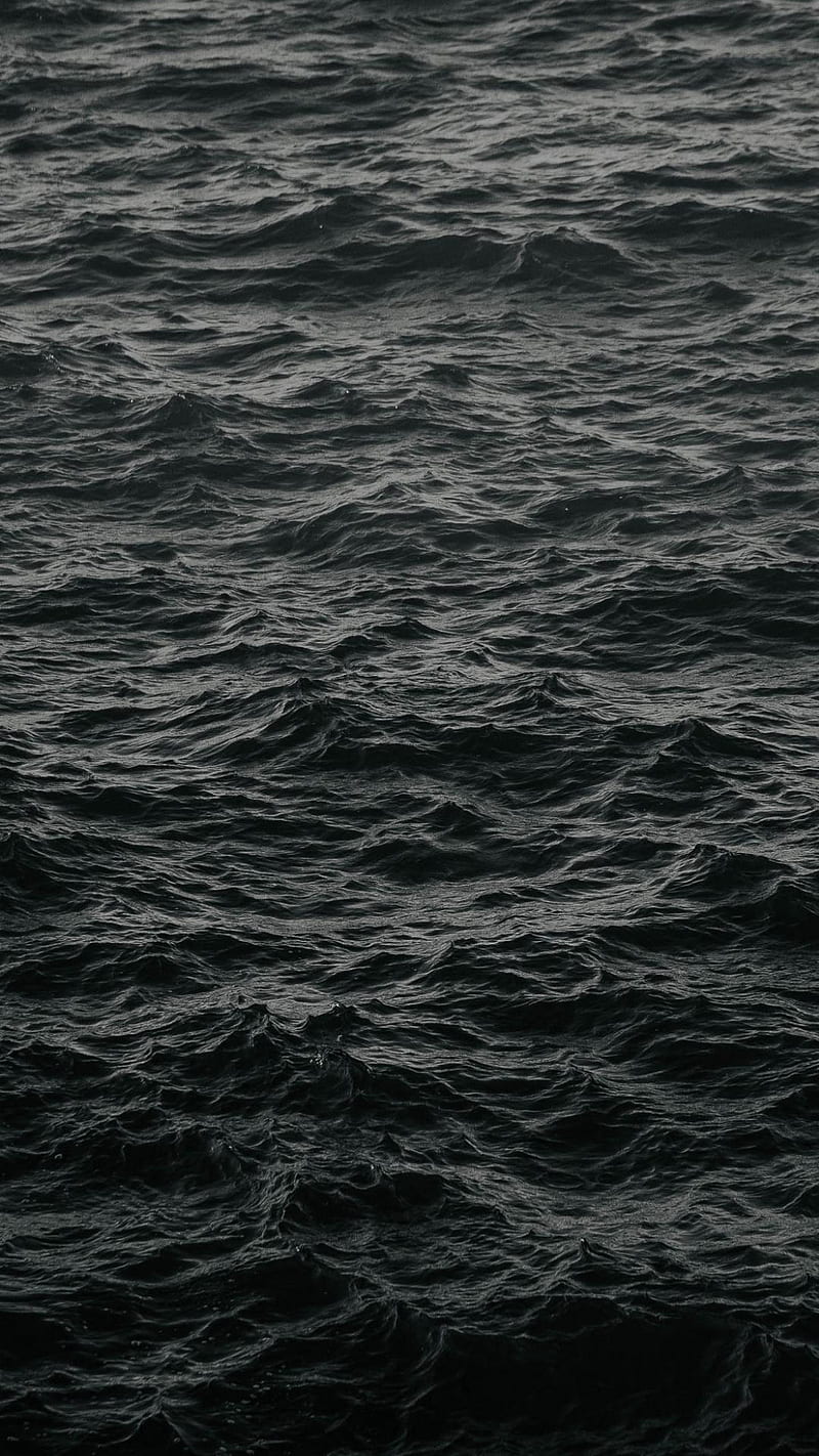 Sea water , sea water, black, dark, background, HD phone wallpaper