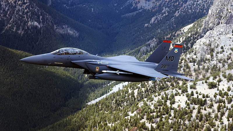 McDonnell Douglas F-15E Strike Eagle, Douglas, Military, Plane, McDonnell, Strike, F-15E, Eagle, HD wallpaper
