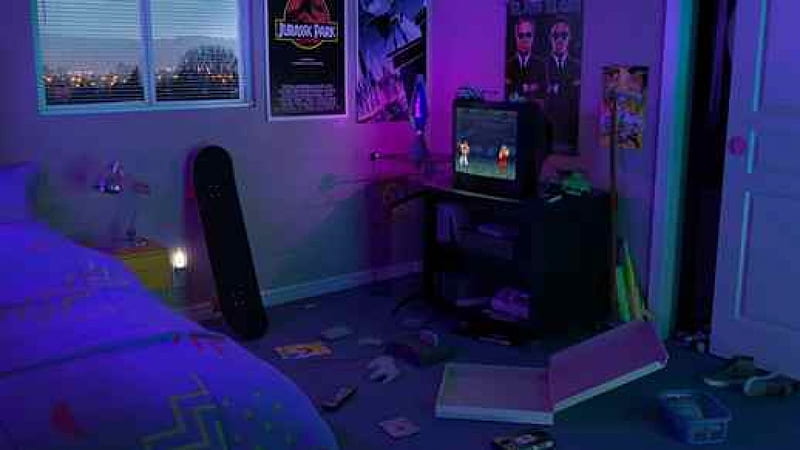 Retro Nostalgic Room / Console / Games - Live, Arcade Room, HD wallpaper