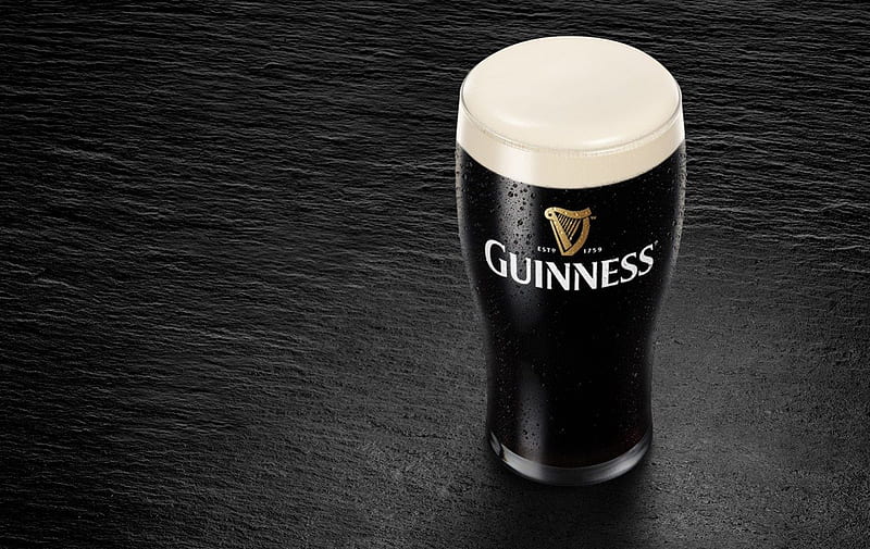 Guinness Beer, glass, alcohol, drink, guinness, beer, HD wallpaper