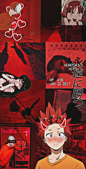 Kirishima eijiro wallpaper aestethic  Cute anime wallpaper Anime artwork  wallpaper Anime wallpaper