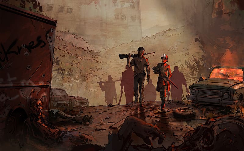 Video Game, Zombie, The Walking Dead, Clementine (The Walking Dead), The Walking Dead: A New Frontier, HD wallpaper