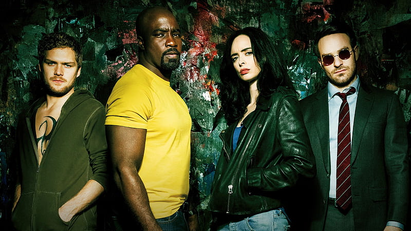 TV Show, The Defenders, Defenders (Marvel Comics), Iron Fist, Jessica Jones, Luke Cage, HD wallpaper