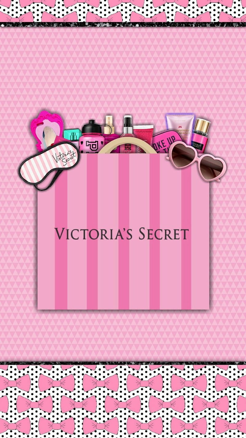 Victoria Secret Wallpaper Candy Pink Stripes Wallpaper / 3d - Etsy