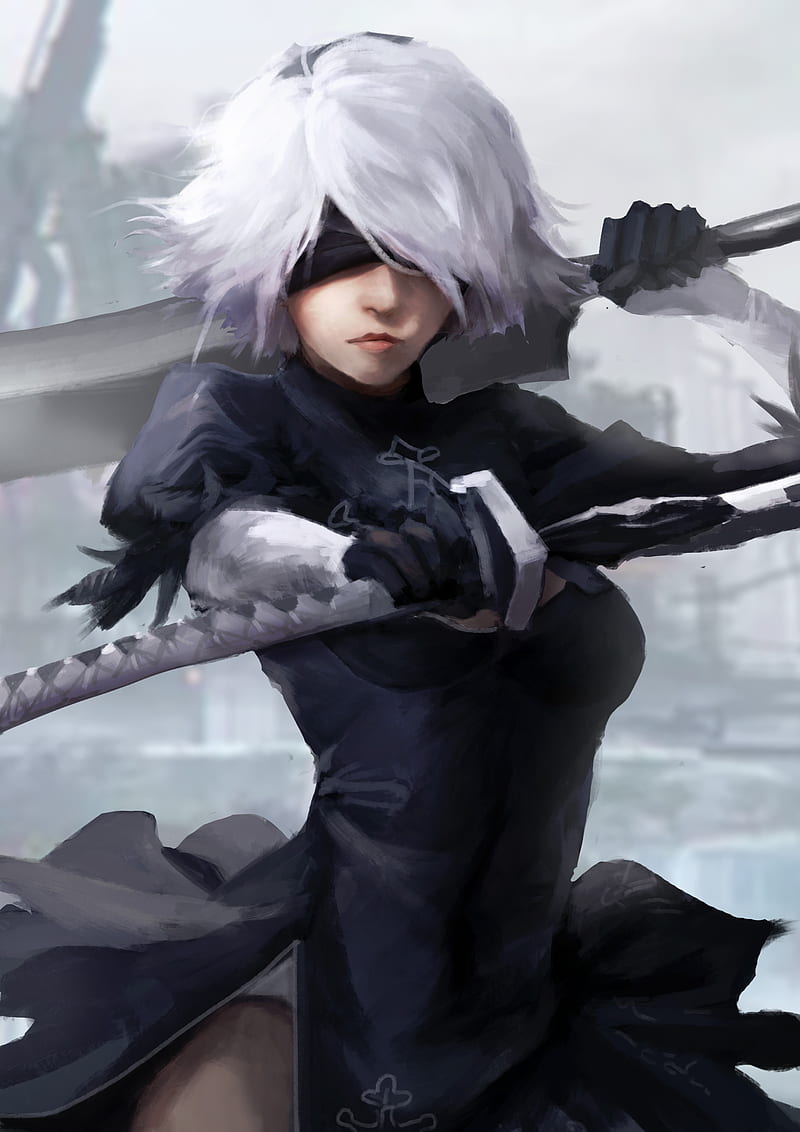 9 Blindfolded Atali ideas  nier automata, 2b nier autómata, neir