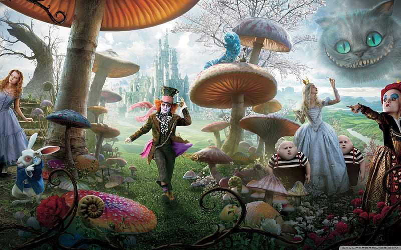 Alice in Wonderland Movie 02, HD wallpaper