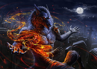 Cool Werewolf Wallpapers  Top Free Cool Werewolf Backgrounds   WallpaperAccess