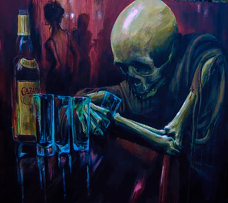 Lonely Drinker, 1440x1280, alcoholic, drinker, lonely, HD wallpaper