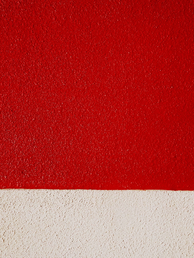 paint, red, wall, rough, HD phone wallpaper