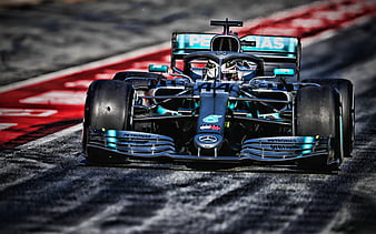 Lewis Hamilton, pitlane, Mercedes W10 F1, 2019 F1 cars, W10 on track, Formula 1, Mercedes-AMG Petronas Motorsport, F1 2019, new W10, F1, F1 W10 EQ Power, F1 cars, HD wallpaper