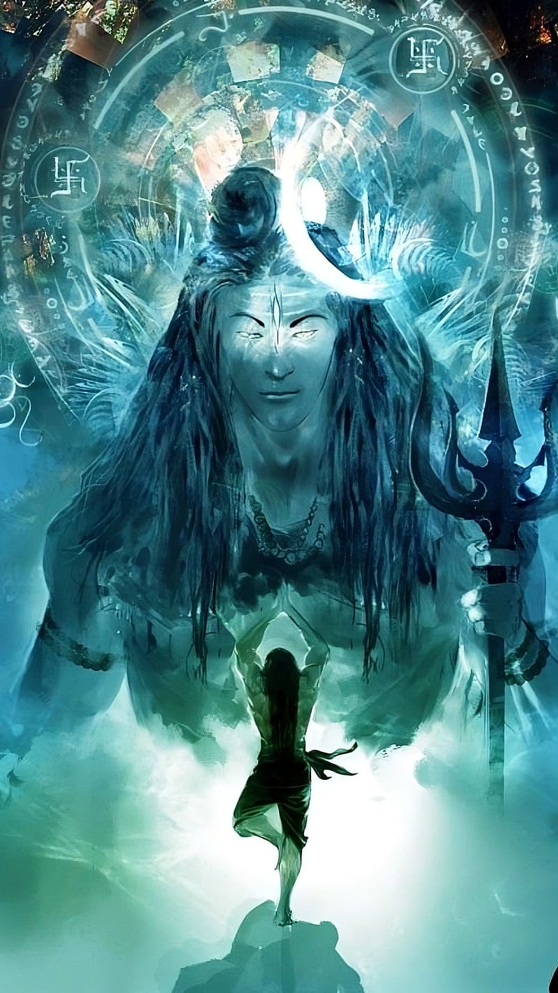 Ravana Shiva, shiva, lord, god, HD phone wallpaper | Peakpx