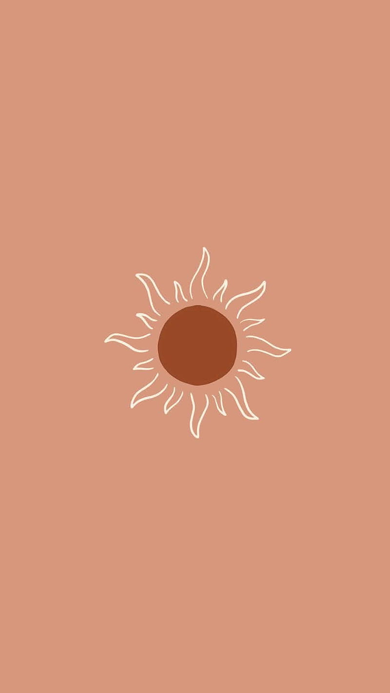 Groovy sun, aesthetic, groovy, hippy, orange, pinterest, sun, HD phone  wallpaper | Peakpx