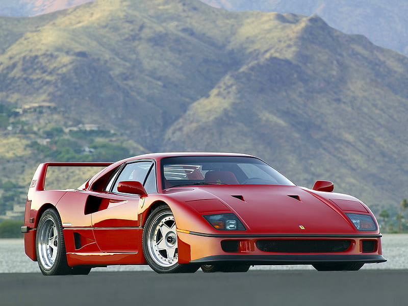 1987 Ferrari F40, Coupe, Turbo, V8, car, HD wallpaper | Peakpx