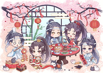 HD desktop wallpaper: Anime, Mo Dao Zu Shi, Lan Sizhui, Jin Ling download  free picture #1018935