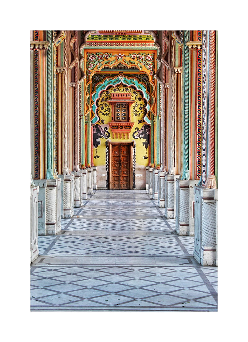 Patrika gate, bonito, beauty, rajasthan, HD phone wallpaper