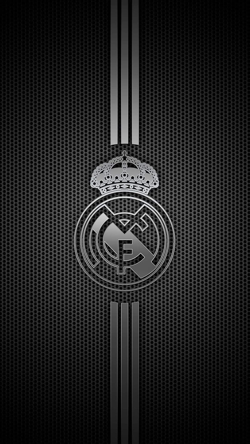 Real Madrid, badge, emblem, football, football club, logo, soccer, spain, sport, HD phone wallpaper
