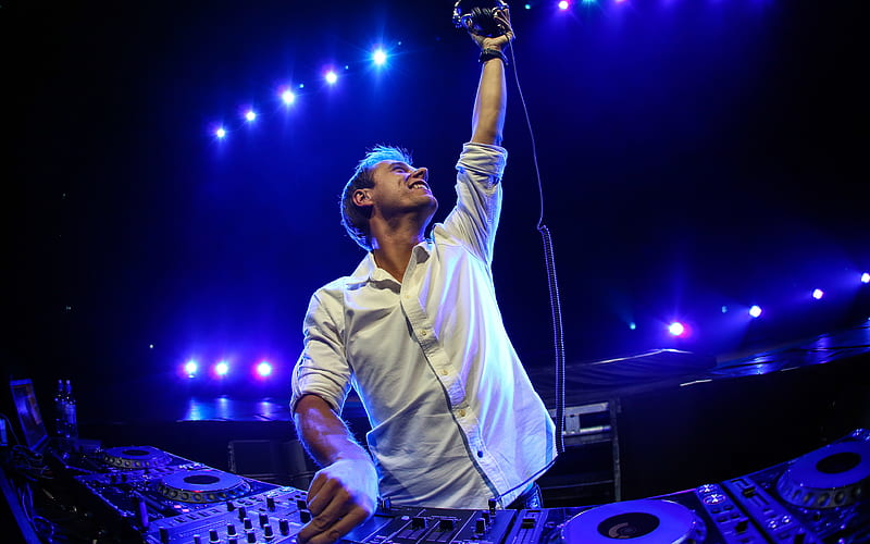 Armin Van Buuren DJ, superstars, musician, HD wallpaper