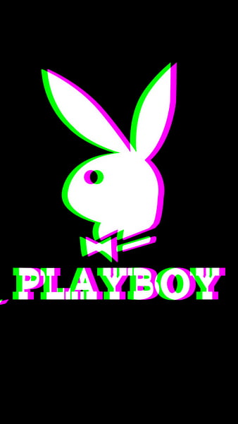 Download Playboy Aesthetic Blue Logo Wallpaper