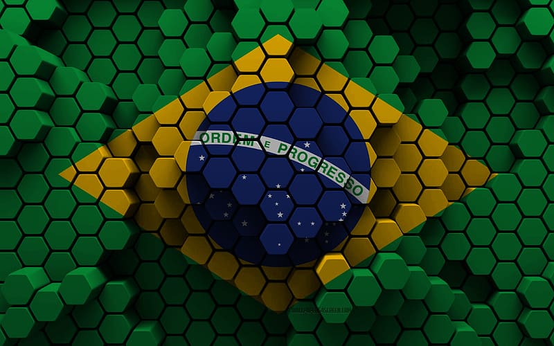 Flag Of Brazil, brazil, flag, brasil, HD wallpaper