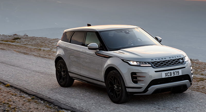 2020 Range Rover Evoque D240 S (Color: Seoul Pearl Silver) - Front ...