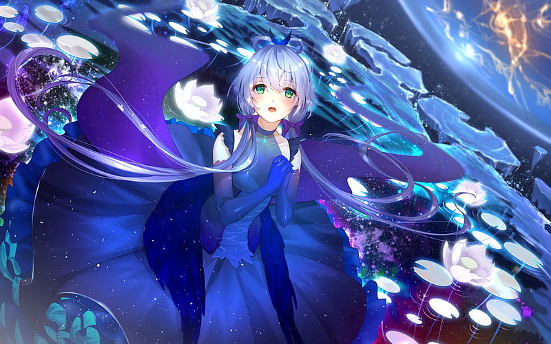 Luo Tianyi, Vocaloid, portrait, anime characters, chinese vocaloid, HD wallpaper