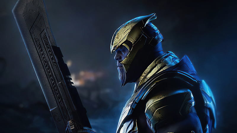 Thanos new 2020, thanos, supervillain, superheroes, HD wallpaper