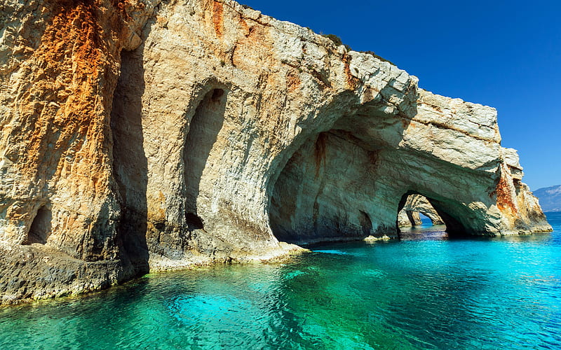 Zakynthos Island Greece 2021 Nature Scenery, HD wallpaper