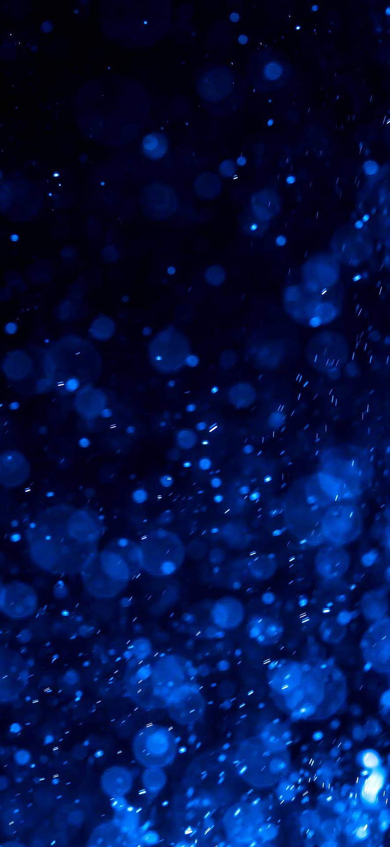 blue sprinkles, amoled, blue, new, night, rain, sky, sparkle, star, stars, HD phone wallpaper