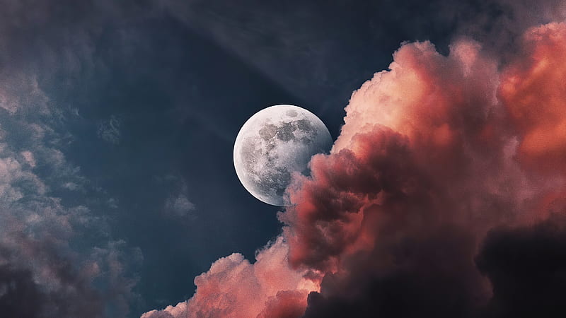 Lunar Moon , moon, digital-universe, space, HD wallpaper