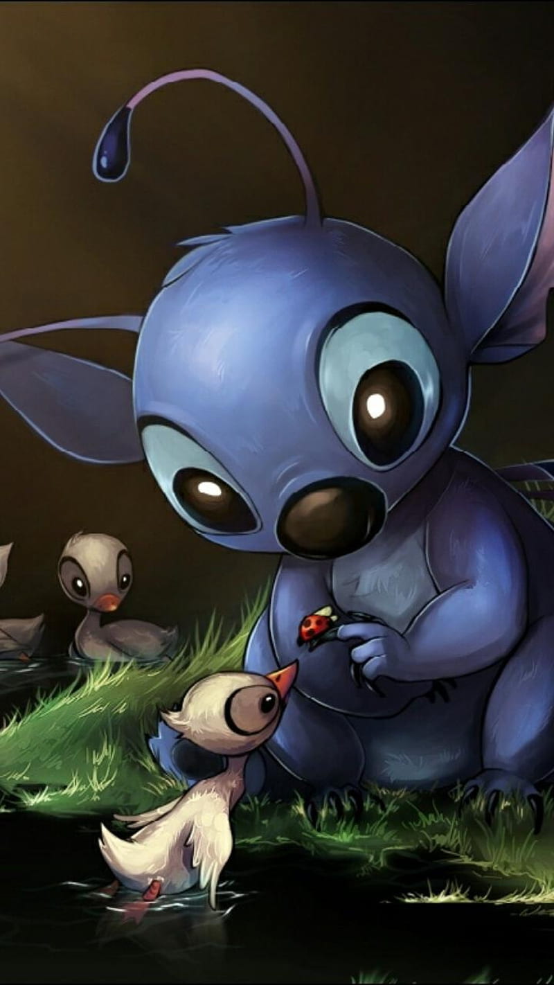 ❤️Stitch!!❤️, cute, fun, HD phone wallpaper