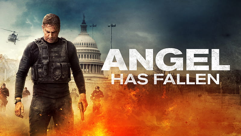  Angel Has Fallen [DVD] [2019] : Gerard Butler, Morgan