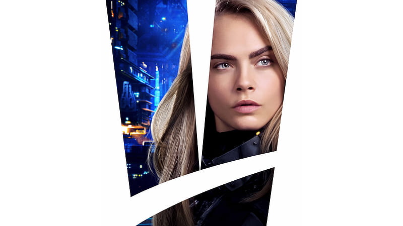 Cara Delevingne As Laureline In Valerian And The City Of A Thousand Planets, valerian-and-the-city-of-a-thousand-planets, 2017-movies, movies, cara-delevingne, HD wallpaper