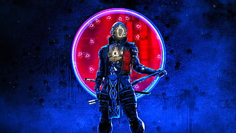 Cyberpunk Samurai, HD wallpaper