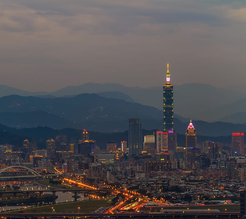 Taipei, best city, city, HD wallpaper