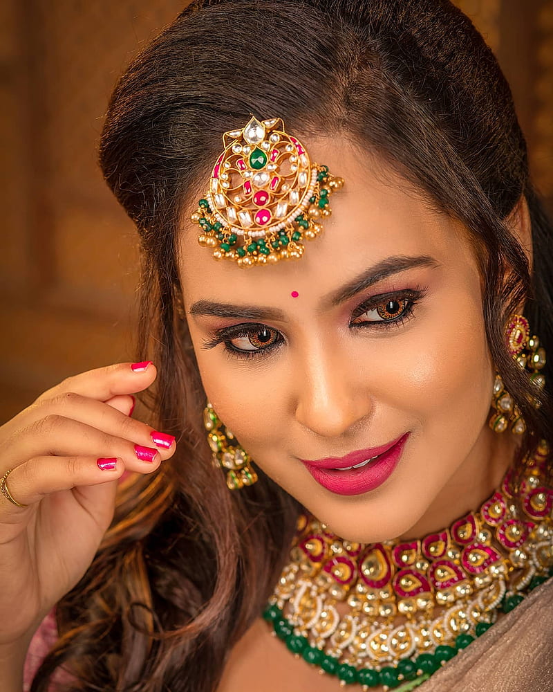 Kanmani Manohran, kanmani, tamil actress, HD phone wallpaper