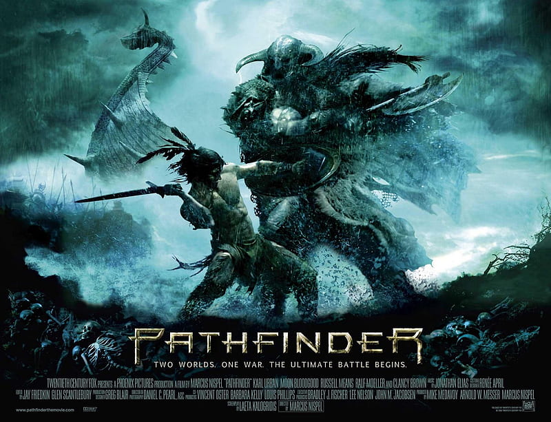 Pathfinder, Battle the Vikings, battle, vikings, movies, indians, pathfinder, HD wallpaper