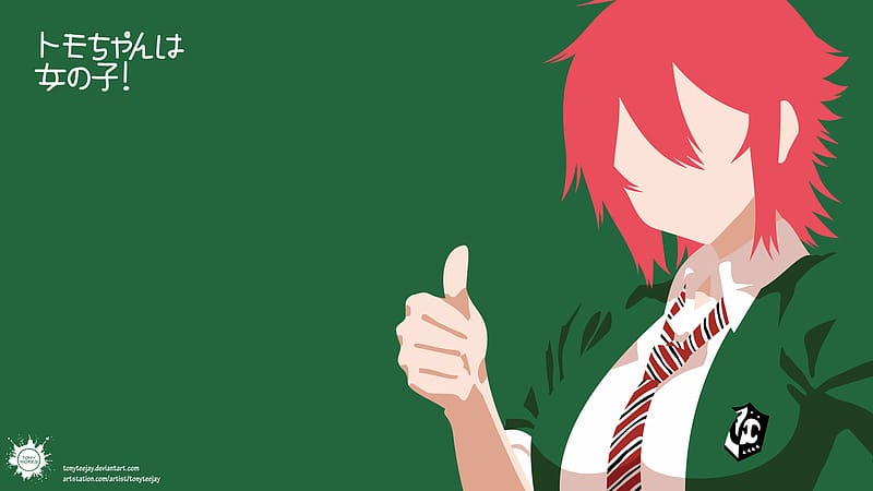 Anime, Tomo-chan Is a Girl!, HD wallpaper