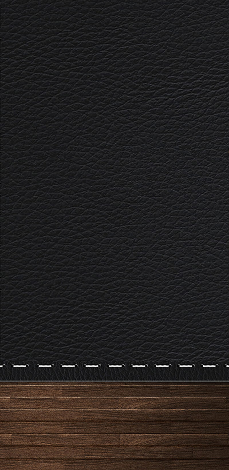 Leather and Wood, stitch, galaxy s9 black, HD phone wallpaper