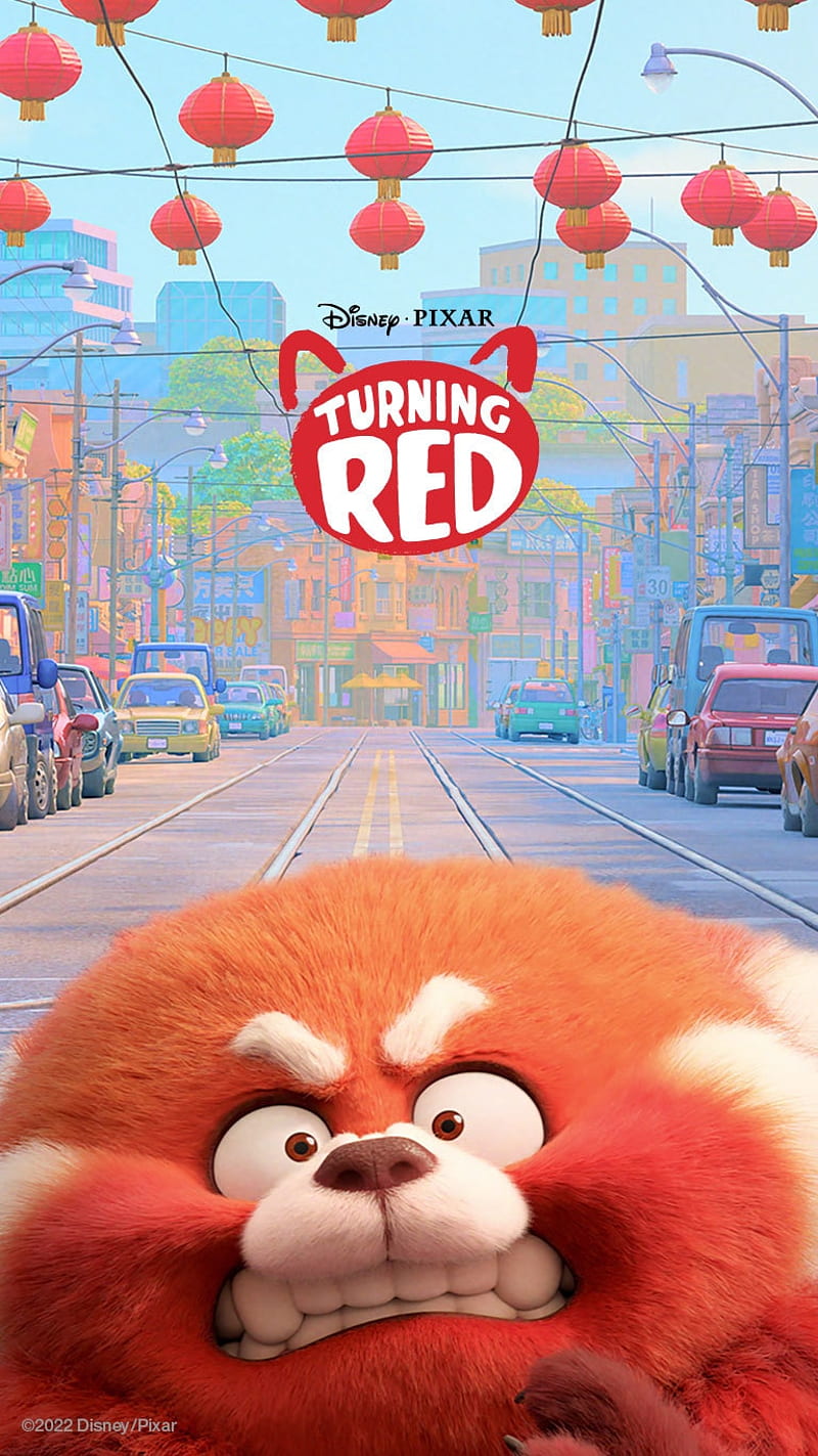 Unleash The Beast With Mobile Inspired By Disney and Pixar's Turning Red, HD phone wallpaper