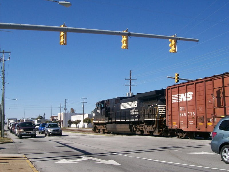 Norfolk Southern, Trains, Transportation, Freight Train, Morehead City NC, HD wallpaper